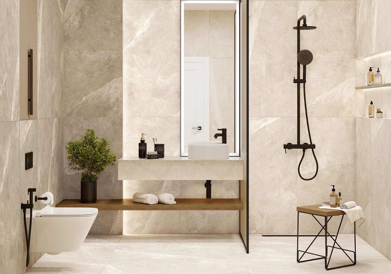 Коллекция керамогранита Базальто Alma Ceramica
