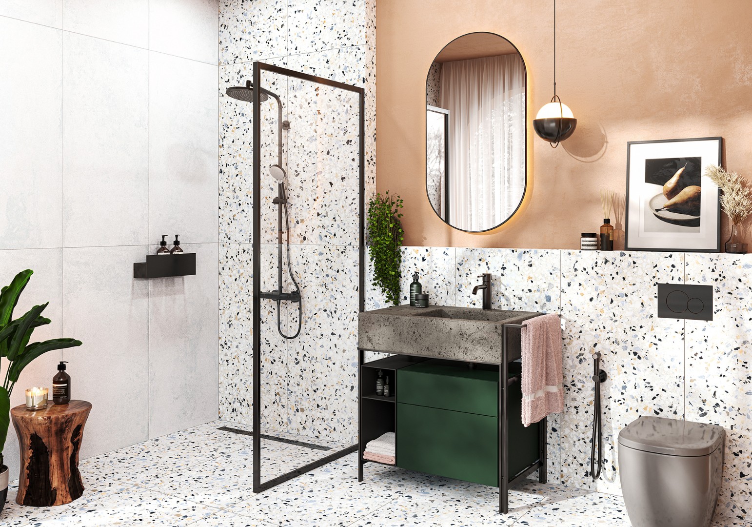 Коллекция керамогранита Терраццо Alma Ceramica