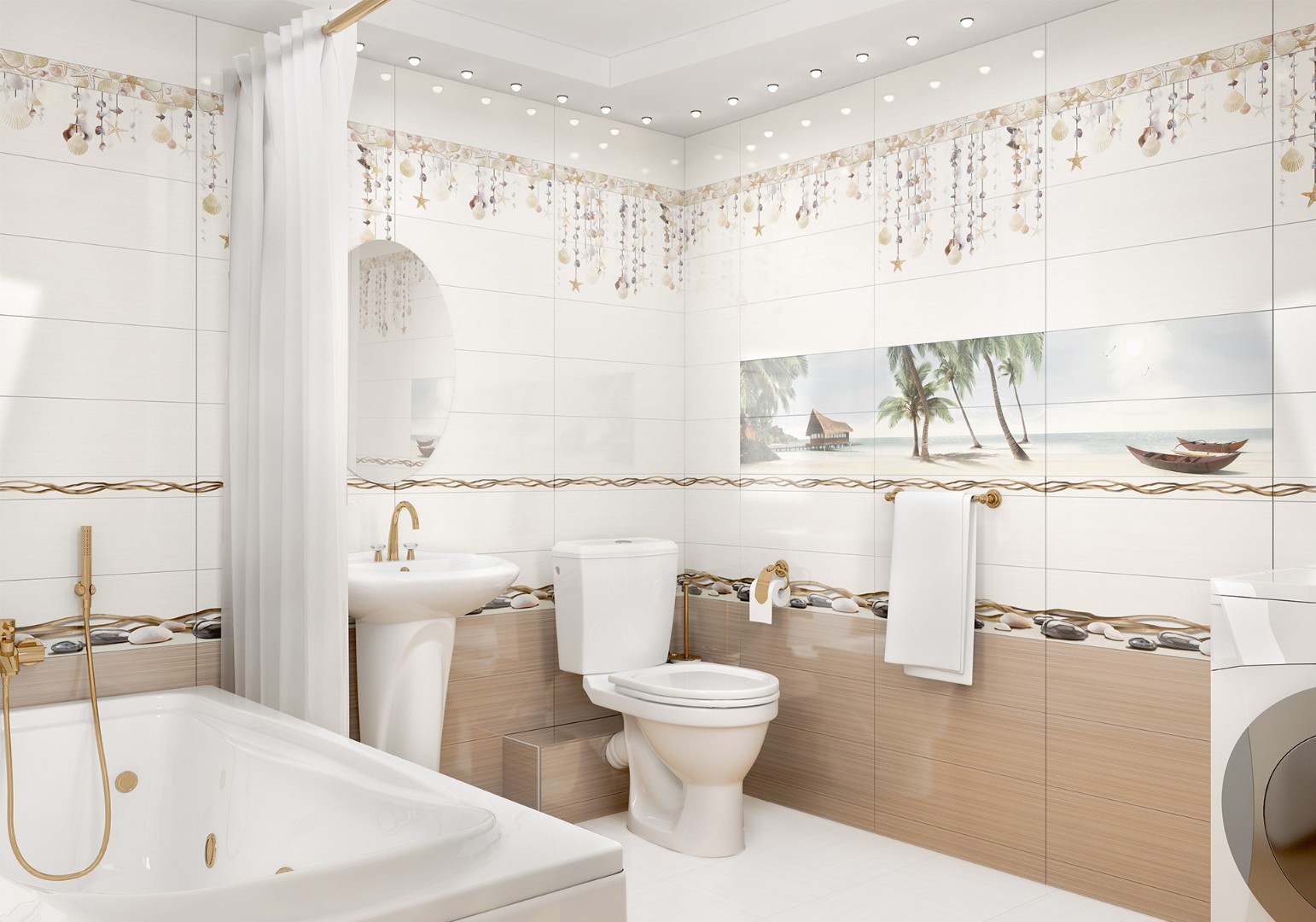 Коллекция плитки Айленд Аlma Ceramica