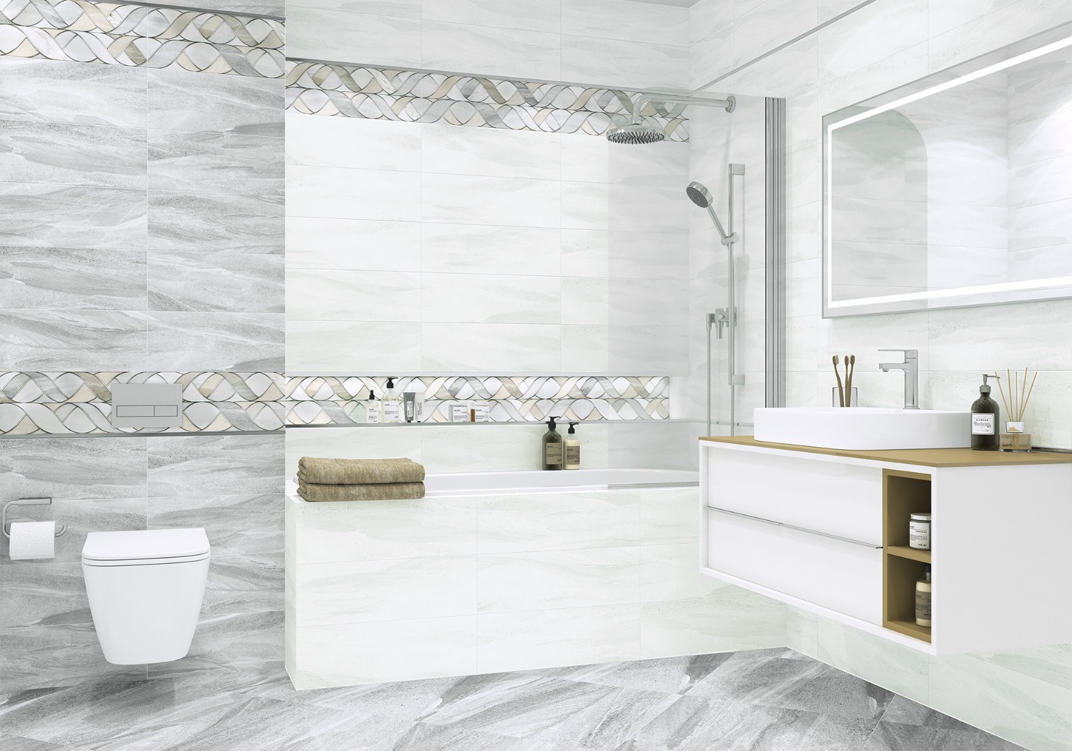 Коллекция плитки Слэйт рок Аlma Ceramica