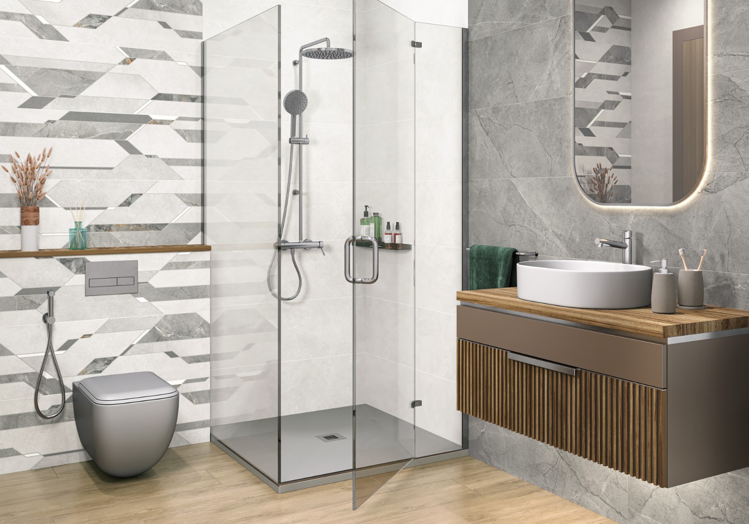 Коллекция плитки Антурин Аlma Ceramica